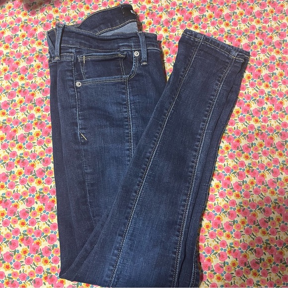 Express Denim - Express Stretch Mid Rise jean leggings, 8 Regular